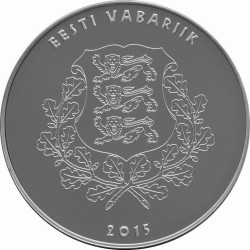 Eesti 2015. 10 euro. Eduard Vilde