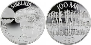 Finland 1999 100 MK Jean Sibelius
