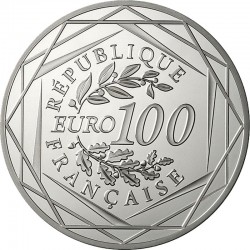 France 2015. 100 euro. Coq