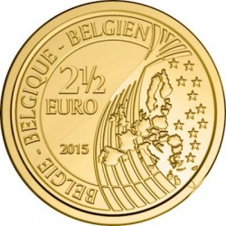Belgium 2015. 2.5 euro. Waterloo