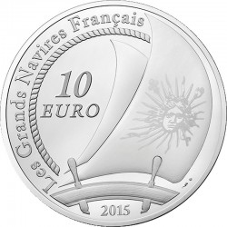France 2015. 10 euro. Soleil Royal