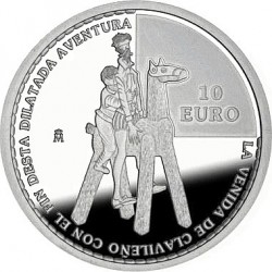 Spain 2005. 10 euro. Don Quijote