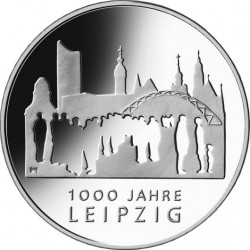 Germany 2015. 10 euro. Leipzig (Ag 625)