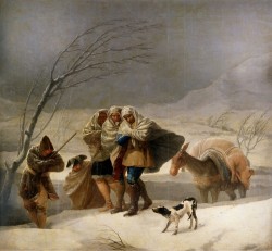 Goya Snowstorm