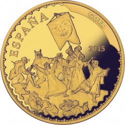 Spain 2015. 400 Euro. Goya