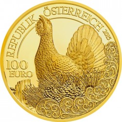 Austria 2015. 100 euro. Capercaillie