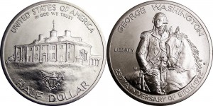 USA 1982. 0.5 dollar. George Washington