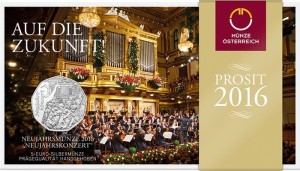 Austria 2016 5 euro Message with a melody