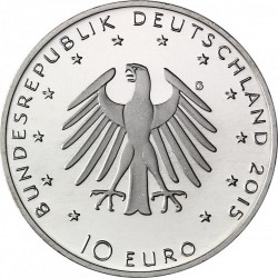 Germany 2015 10 euro. Lucas Cranach. Cu-Ni