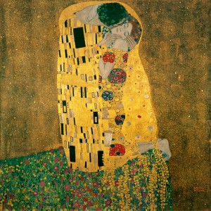Gustav Klimt. Kuss
