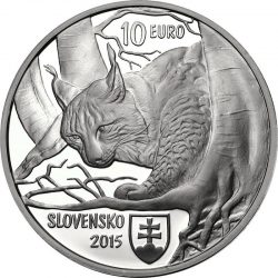 Slovakia 2015. 10 euro. Karpatske pralesy