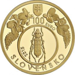 Slovakia 2015. 100 euro. Karpatske pralesy