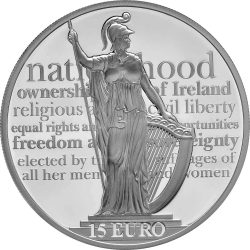 Ireland 2016. 15 euro. Proclamation of the Irish Republic