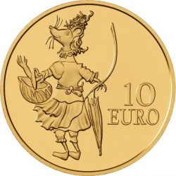 Luxemburg 2016. 10 euro. Maus Ketti