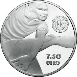 Portugal 2016. 7.5 euro. Eusebio (Ag 925)