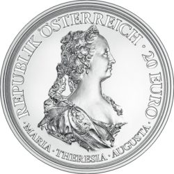 Austria 2017. 20 euro. Maria Theresa
