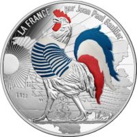 France 2017. 50 euro. Jean-Paul Gaultier. rev