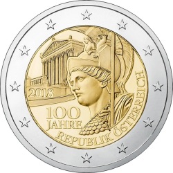 2 euro austria 2018