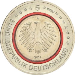 Germany 2017. 5 euro. Tropical Zone