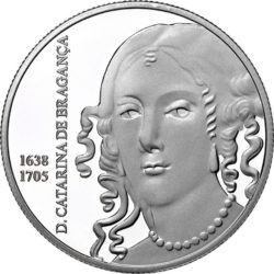 Portugal 2016. 5 euro. Catarina de Braganca