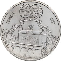Portugal 2017. 5 euro. Barbara de Braganca