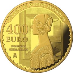 Spain 2017. 400 euro. Tesoros Museos Españoles