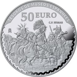 Spain 2017. 50 euro. Tesoros Museos Españoles