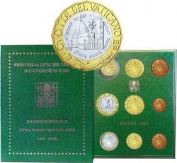 План выпуска монет и марок Ватикана на 2018 год