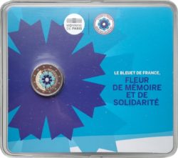 2 euro France 2018 Bleuet coincard obv