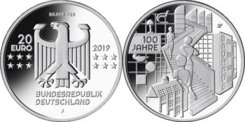 Germany 2019 20 euro Bauhaus