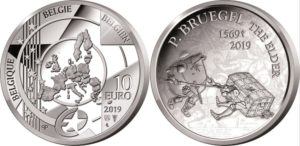 Belgium 2019 10 euro Bruegel