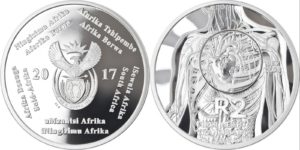 South Africa 2017 2 Rand Heart