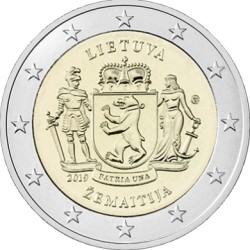 2 euro Lietuva 2019 Zemaiteje