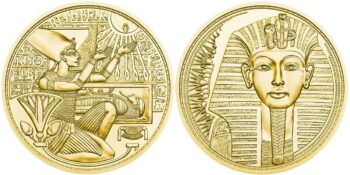 Austria 2020 100 euro Gold pharaoh