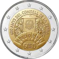 2 euro Andorra 2019 Council