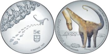 Portugal 2021 5 euro Dinheirosaurus