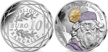France 2021. 10 euro. 12. Harry Potter And The Half-Blood Prince