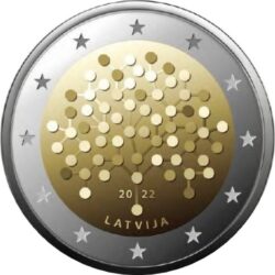 2 euro Latvia 2022