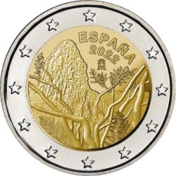 2 euro Spain 2022 Garajonay