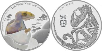 Portugal 2022. 5 euro. Lourinhanosaurus antunesi