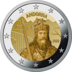 2 euro Andorra 2022 Charlemagne