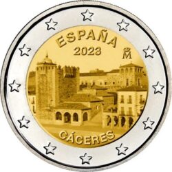 2 euro Spain 2023 Caceres
