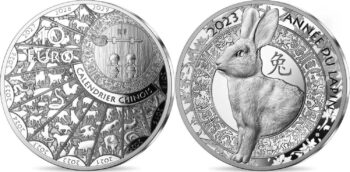 France 2023. 10 euro. Year of the Rabbit