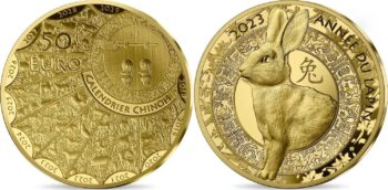France 2023. 50 euro. Year of the Rabbit