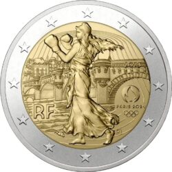 2 euro France 2023 Paris