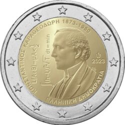 2 euro Greece 2023 Caratheodory