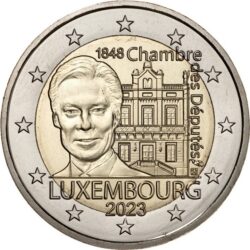 2 euro Luxembourg 2023 Chambre
