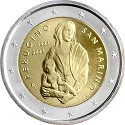2 euro San Marino 2023 Perugino