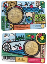 Belgium 2023 2.5 euro Cycling coincard