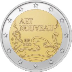 2 euro Belgium 2023 Art Nouveau